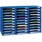 Pacon Classroom Keepers Mailbox, 30-Slot, Blue, 21 H x 31.63 W x 12.75 D 001318 - alternate 2